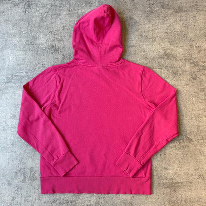Paul Frank Pink Y2K Hoodie Size 12 Womens Graphic Pullover        -A41