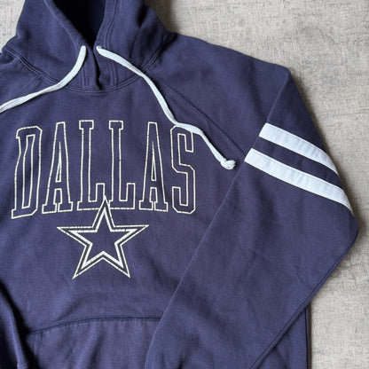 Dallas Cowboys NFL Navy Hoodie Size 2XL Mens Graphic Jumper         -G27
