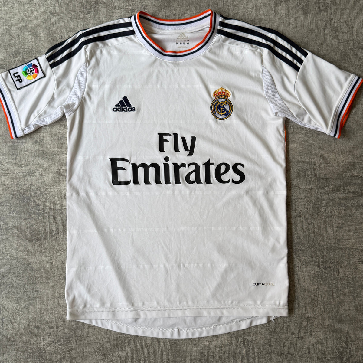 Real Madrid Adidas Soccer Jersey Size S Mens White Kit              -D1