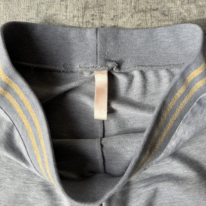 Womens Y2K Flared Track Pants Grey Fits Like Size M               -A53