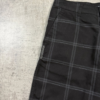 Quiksilver Y2K Checkered Cargo Pants Size 12Y Fits XS Womens         -I18