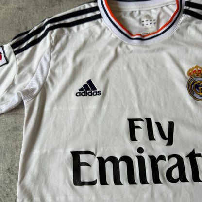 Real Madrid Adidas Soccer Jersey Size S Mens White Kit              -D1