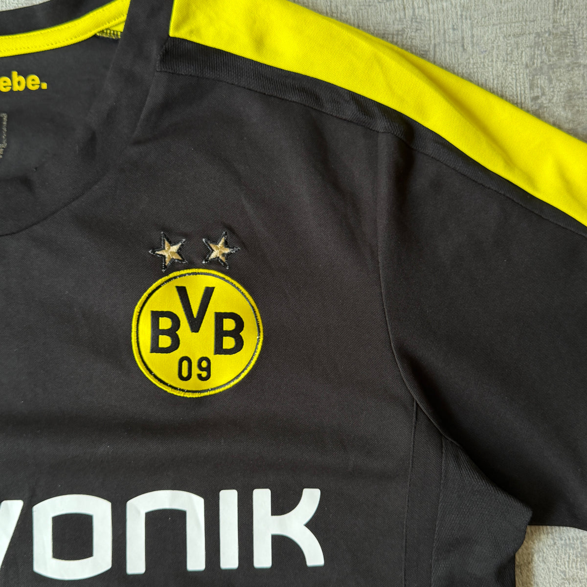 Borussia Dortmund 2013-14 Puma Soccer Jersey Size XL Mens                -D4