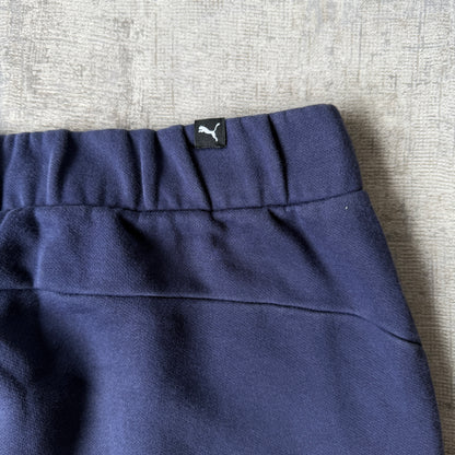 Puma Mens Y2K Navy Blue Track Pants Size L Baggy              -E8