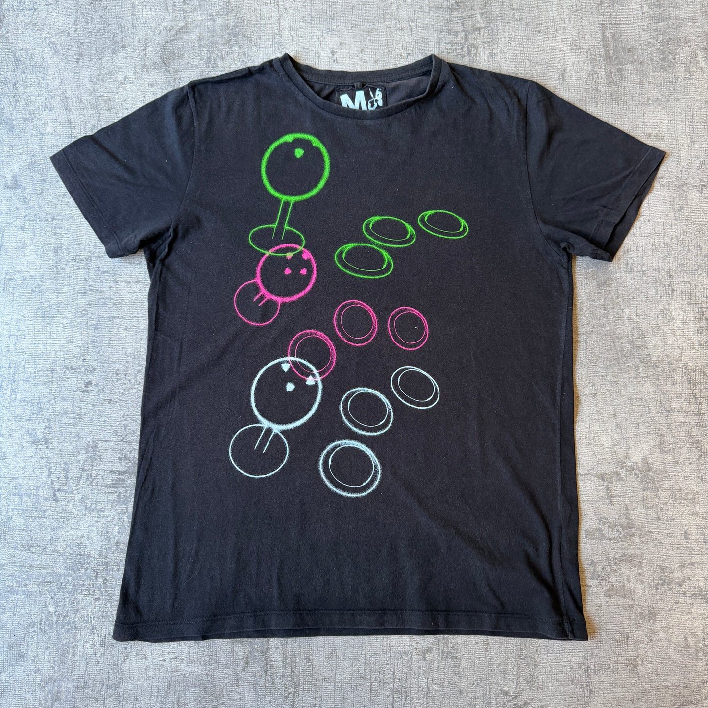 Jay Jays Y2K Game T-Shirt Size M Mens Black Graphic Tee       -H44