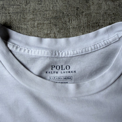 Polo Ralph Lauren Womens White Long Sleeve Top Size S Small Pony             -C45