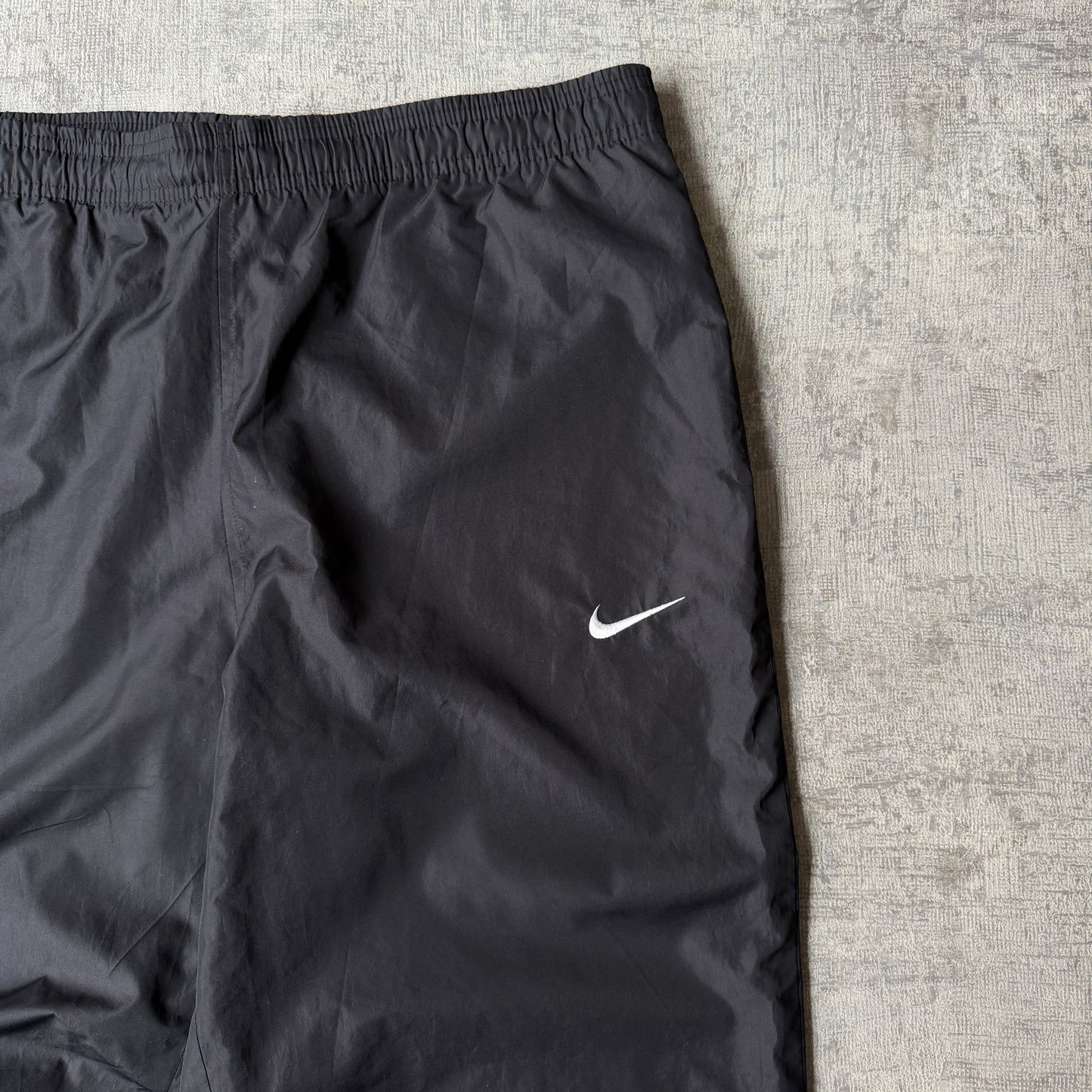 Vintage Nike Track Pants Size XL Mens Black White Windbreaker         -H17