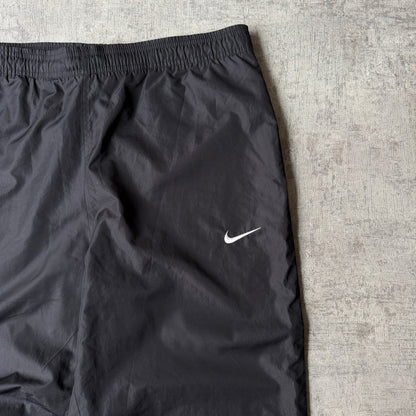 Vintage Nike Track Pants Size XL Mens Black White Windbreaker         -H17