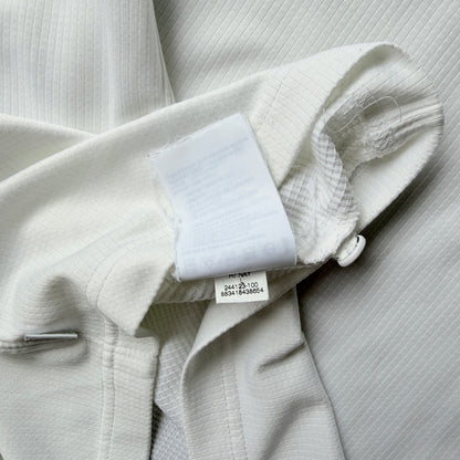 Nike Y2K Tennis Polo Shirt Size L Mens White Top             -C32