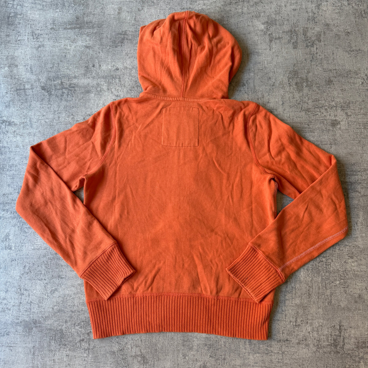 American Eagle Y2K Zip HoodieSize M Mens Orange Jumper    -A10