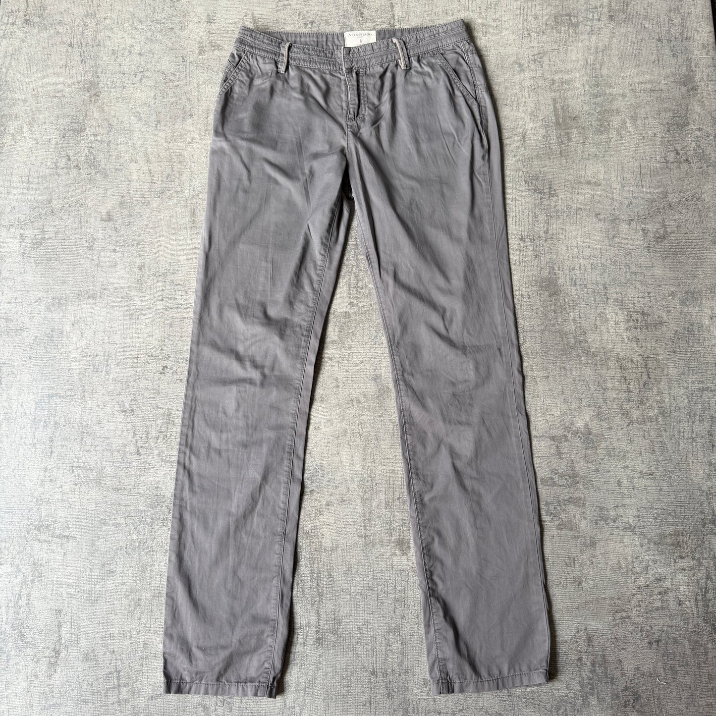 Colorado Womens Y2K Grey Cargo Size 6US/ 10 AU Low Rise Slim Fit                -E4