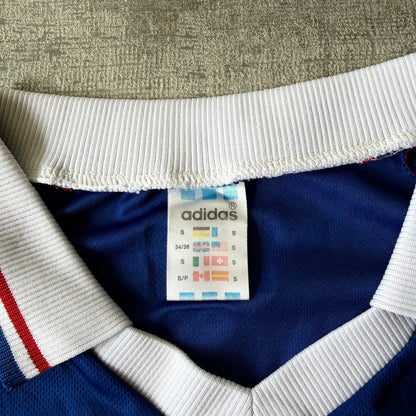 France 1998 Zidane Football Jersey Size S Mens Retro Remake              -B60