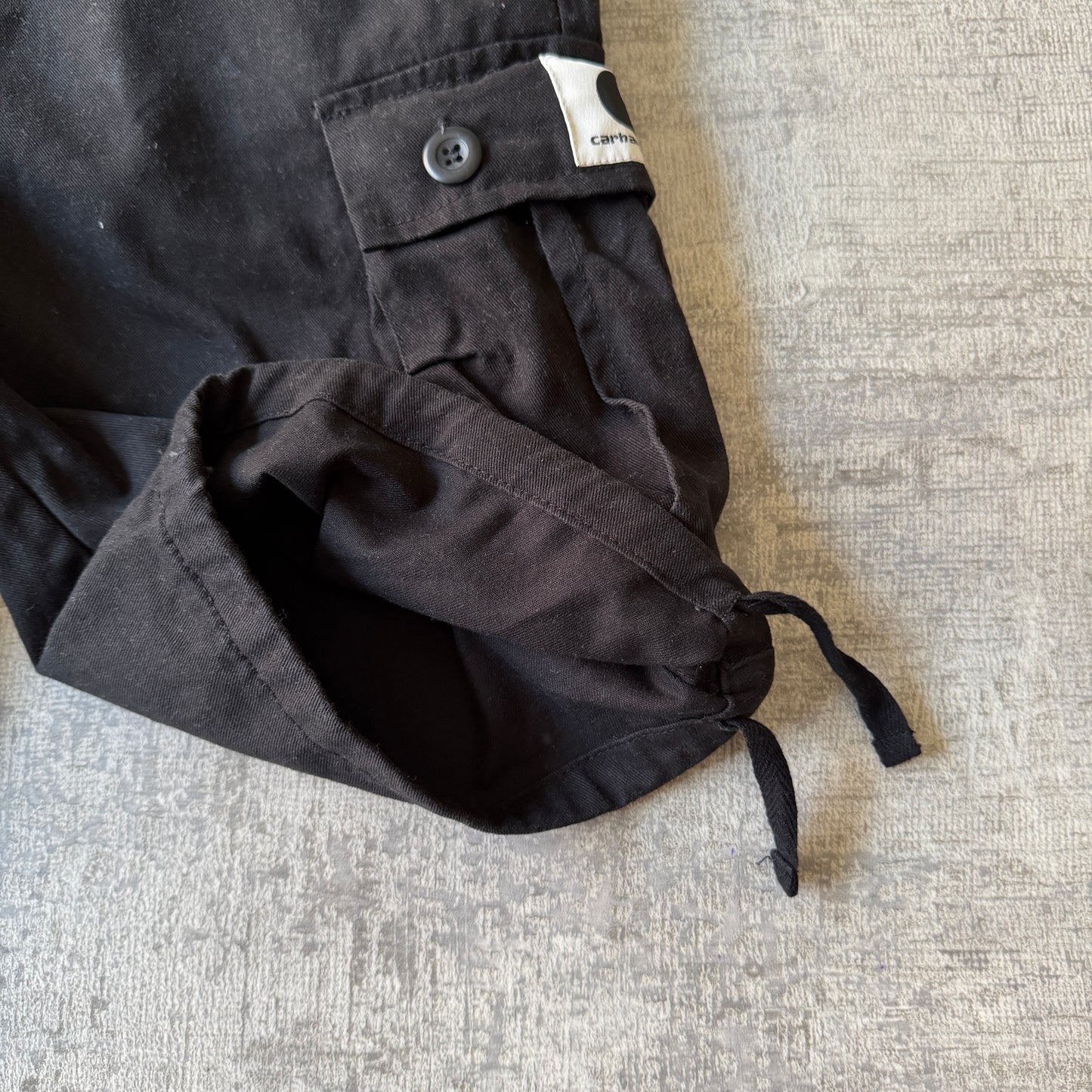 Carhartt Black Baggy Utility Cargo Shorts Size 29W          -A46