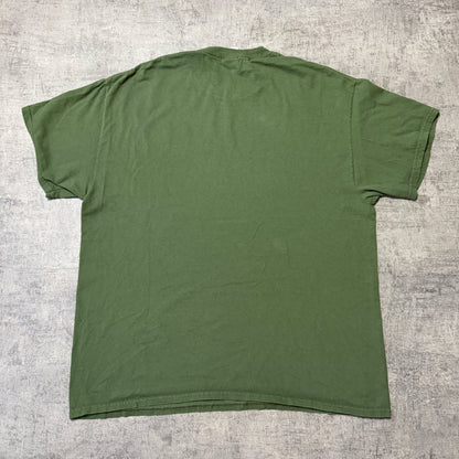 Vintage “Grumpy Old Bear” Green T-Shirt Size XL Mens Gildan                  -F42